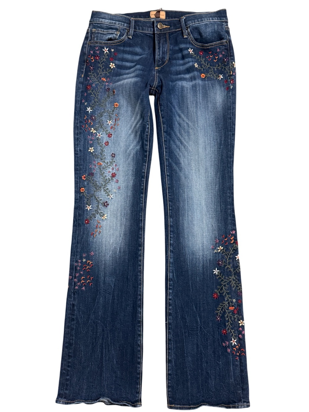 DRIFTWOOD Embroidered Bootcut Kelly Denim